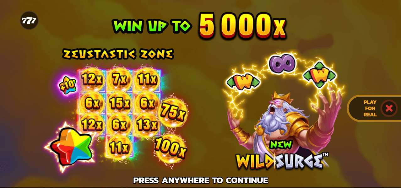 5000X on Alpha Gods Zeus 2